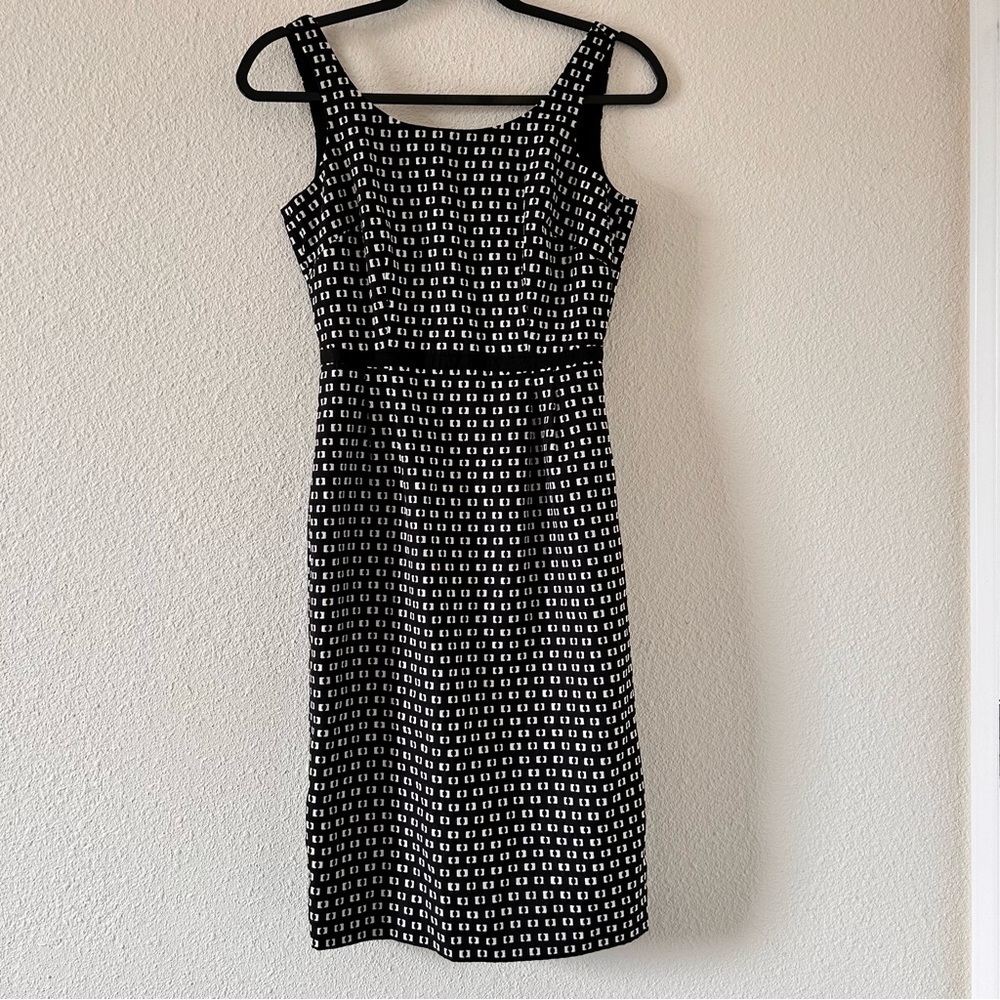 Talbots Women Sheath Midi Dress Petite 2 High Waist Lined Church Party Work